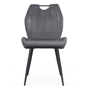 Scaun living BUC204, catifea, structura metalica, ergonomic, spatar cu maner, 120 kg - Img 3