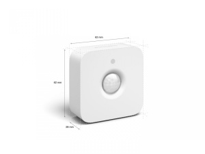 Senzor de miscare Philips HUE Motion, ZigBee Light Link, IP42, 2xAAA,Alb - Img 2
