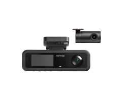 Set 2 camere 70mai Dash Cam 2K T400 cu 3 obiective (fata 2K, interior 1080P) + spate RC21 Full HD, GPS, HDR