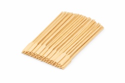 Set 50 de betisoare din bambus 21 cm, pentru frigarui, KMT Style