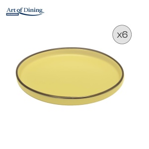 SET 6 FARFURII DESERT CERAMICA 20 CM, MEDEEA, ART OF DINING - Img 1
