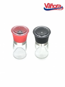 SET DOUA RASNITE CERAMICE SARE&PIPER 13.5CM, ROSU/NEGRU, VANORA HOME - Img 2