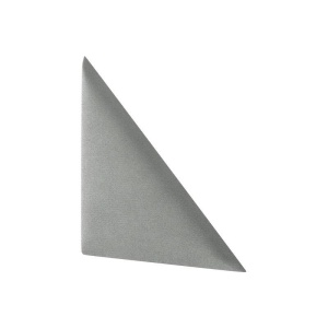 Set panou decorativ tapitat triunghi 30x30 cm gri deschis - Img 2
