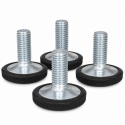 Set WAW 4 picioare reglabile D 32 cu surub M10 x 25 mm