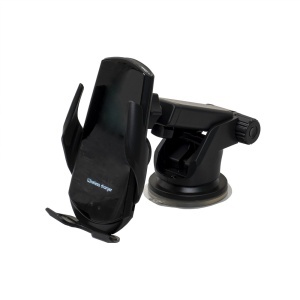 Suport auto pentru telefon, incarcare wireless, 10W, Negru, ZTS-8255, Zilan - Img 2
