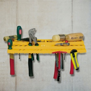 Suport pentru scule, prindere perete, 49.5 x 21.3 x 5 cm - Img 3