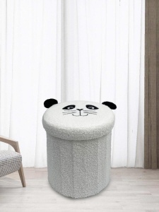 Taburet figurina urs Panda 30x37.5 cm