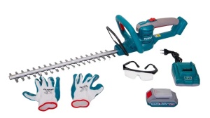 TOTAL - TOTAL - TRIMMER PENTRU TUNS GARD VIU - LI-ION - 20V (INCLUDE ACUMULATOR SI INCARCATOR)