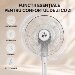 VENTILATOR CU PICIOR HEINNER HSF-L360WH - Img 15