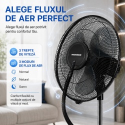 VENTILATOR HEINNER HMF-18GREY - Img 13