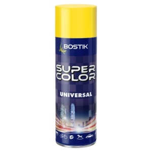 Vopsea spray, galben, RAL 1023, interior / exterior, 400 ml, Bostik