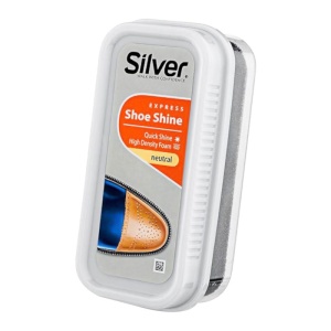 Burete silicon, intretinere incaltaminte, Incolor, Silver