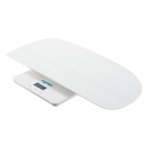 Cantar digital corporal 2in1 pentru bebe si mama, U-Grow, Display LED, blueetoth, Auto off, Functie Tara, 100kg, Alb - Img 2