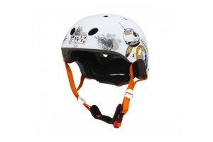 CASCA DE PROTECTIE SKATE SEVEN, MODEL STAR WARS 2, ALB