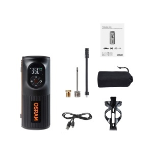 Compresor aer, auto, 180 W, 12 V, afisaj digital, functie powerbank, 8.3 bar, Osram - Img 4