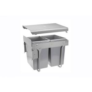 Cos de gunoi 2 recipiente 2x20L GTV