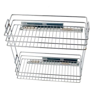 Cos jolly cu glisiera blum soft pentru corp 300 mm crom lucios ENERGO - Img 2