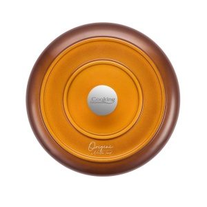 Cratita aluminiu turnat, 2.4L, 20x10 cm, cu capac, Cooking by Heinner - compatibila inductie, interior ceramic antiaderent - Img 5