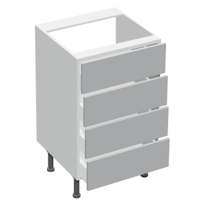 Dulap baza cu 4 sertare pentru corp de 450mm