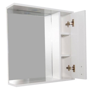 Dulap cu oglinda baie Promo 60cm alb - Img 2