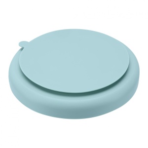 Farfurie compartimentata din silicon cu ventuza, blue, U-Grow - Img 2