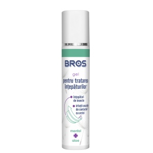 Gel tratare intepaturi insecte cu mentol si aloe 50ml Bros - Calmarea pielii iritate
