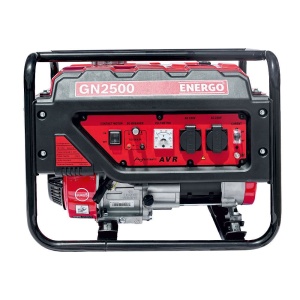 Generator portabil GN2500, rezervor 15 Litri, benzina, 2.8kW/230V, AVR, start manual, Energo - Img 2