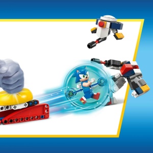INFRUNTARE LA FOCUL DE TABARA AL LUI SONIC, LEGO77001 - Img 6