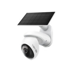 Kit cameră de supraveghere Pan/Tilt cu alimentare solară TP Link, senzor 1/2.7" Progressive Scan CMOS Starlight Sensor, Focal Length: 4.0 mm, Aperture: F1.6, Pan Mechanical Range:326° (360° Pan Coverage), Tilt Mechanical Range: 45° (90° Tilt Coverage),