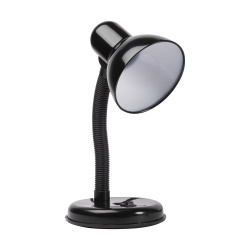 Lampa clasica neagra din metal pentru birou, E27