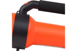 Lanterna LED de mana Ledvance Spotlight, 3W + 1W COB, 300 lm, lumina rece (6500K), 4 moduri de iluminare, acumulator Li-Ion 2x1200mAh, IP20, cablu incarcare USB inclus, Portocaliu/Negru - Img 5