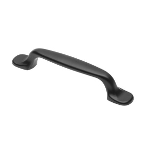 Maner antic negru mat 96mm