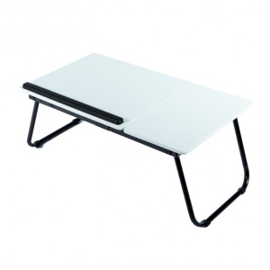 Masa laptop plianta Tomi, unghi de inclinare ajustabil, MDF - Img 2