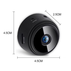 Mini camera wireless, 480MP, Full HD, bluetooth, infrarosu, XO-CR12, Negru - Img 5