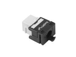 Modul Keystone fără scule RJ45LSA Cat.6A UTP 180°