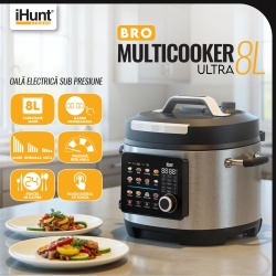 Oala electrica sub presiune iHunt Bro Multicooker 8L Ultra - Img 2