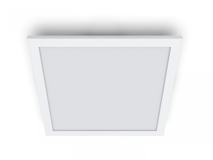 Panou LED WiZ Panel SQ, Wi-Fi, control vocal, 36W, 3400 lm, lumina alba(2700-6500K), IP20, 60cm, Alb - Img 2