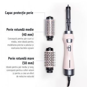 Perie rotativa Heinner HAB-R12RDC-PNK2 - Img 3