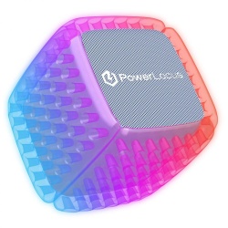 PowerLocus Set Boxa portabila Aero Bluetooth cu microfon wireless Albastru (waterproof) - Img 2