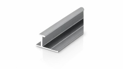 Profil de imbinare tip H, pentru panouri SPC de 3 mm, finisaj argintiu, 2.95 metri