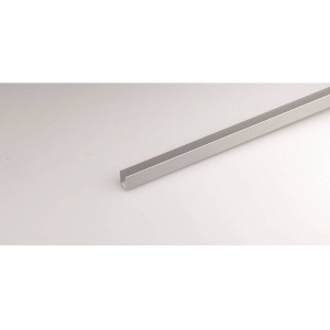 Profil U aluminiu 10x10mm 2m aluminiu mat