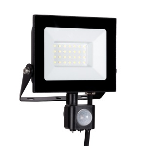 Proiector LED, senzor miscare, 30 W, 2850 lm, lumina rece, 164 x 79 x 167 mm, Negru, Novelite - Img 2