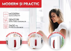 Robot autonom curatare geamuri iHunt Window 5 Supreme 4X Spray – Curatare inteligenta cu pulverizare automata - Img 3