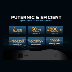 Robot iHunt pentru curatare geamuri Smart Window 4 PRO Twin Spray - Img 5