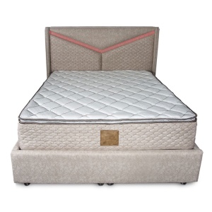 Saltea cu arcuri individuale, Pocket Memory Piemond cu topper, 180x200x32cm, fermitate medie spre soft, memory foam 2,5 cm, husa matlasata, sistem de aerisire perimetral, greutate maxima sustinuta 100 kg utilizator, Saltex - Img 2