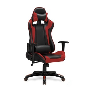 Scaun gaming HM Defender negru - rosu - Img 1