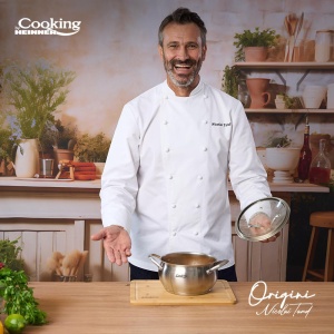SEMIOALA INOX+CAPAC 20x11 CM, 3.3L, NICOLAI TAND, ORIGINI, COOKING BY HEINNER - Img 1