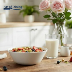 SERVICIU MASA DIN OPAL ALB 19 PIESE, ARIANA, ART OF DINING - Img 9