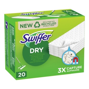 Set 20 bucati lavete uscate, pentru pardoseala, rezerve mop, Swiffer