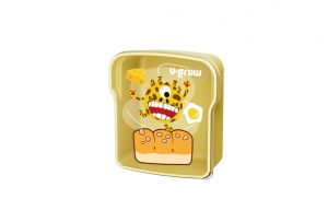 Set 3 caserole multicolore U-Grow, 3 x 300ml - Img 2